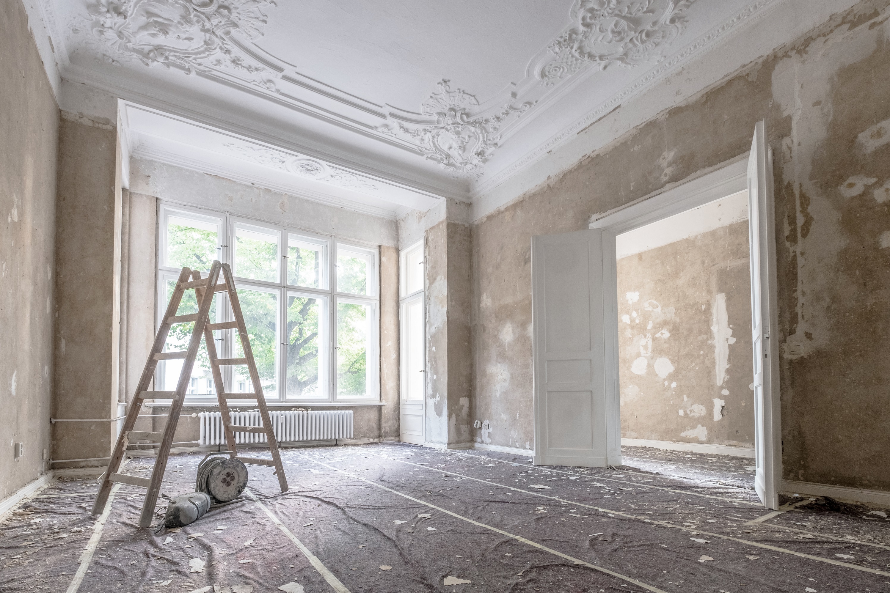 Room before Haloz Interiors redesign